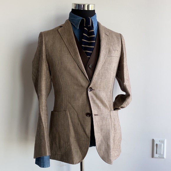 💯 Pure Linen Slim Fitted 36R|46RNWOT - Picture 11 of 13